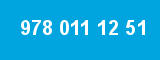 978 011 12 51